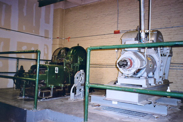 Heavy machinery - old next to new